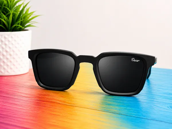Oscar Branded Best Model Black UV Protection Sunglasses For Men - Men's Sunglasses